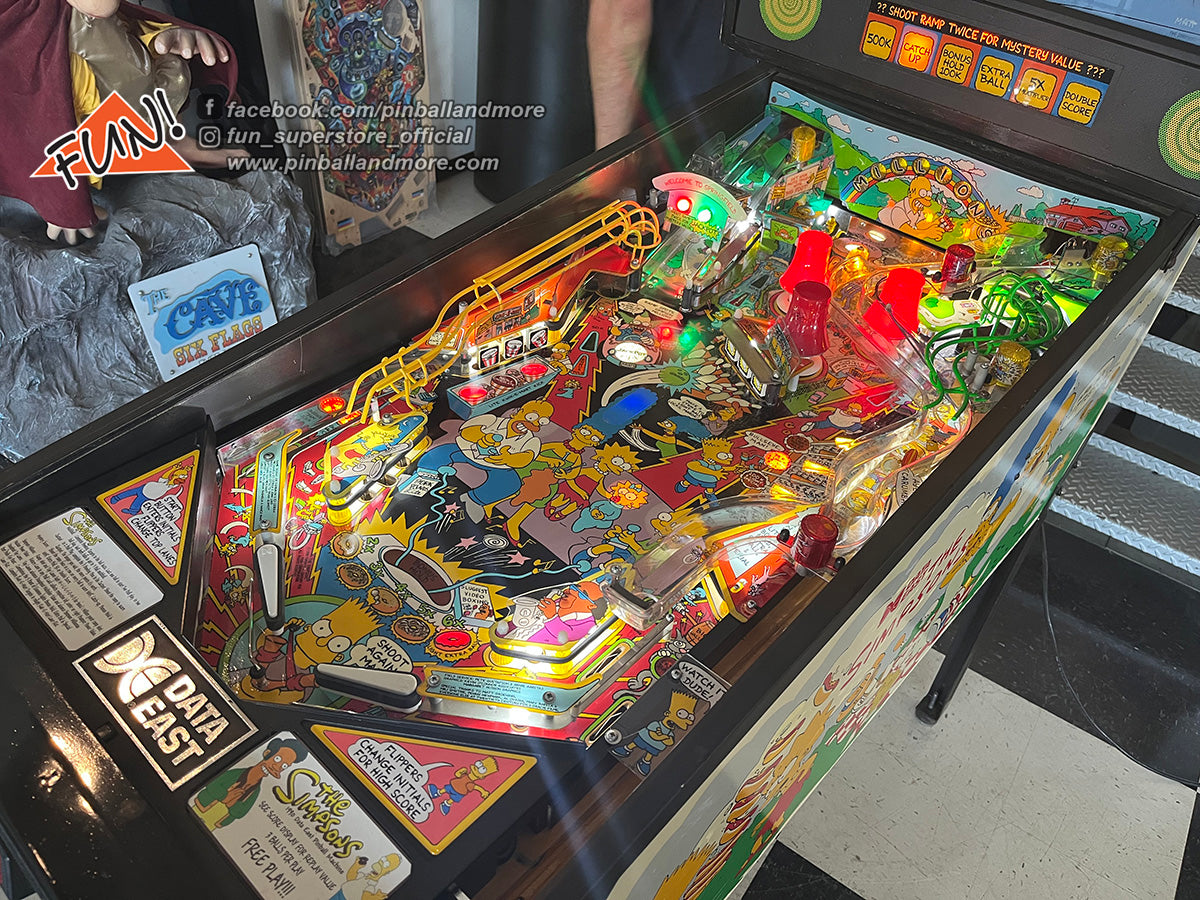 The Simpsons Pinball Machine