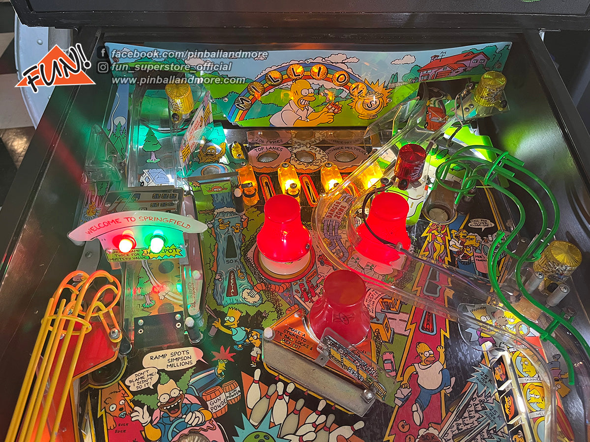 The Simpsons Pinball Machine