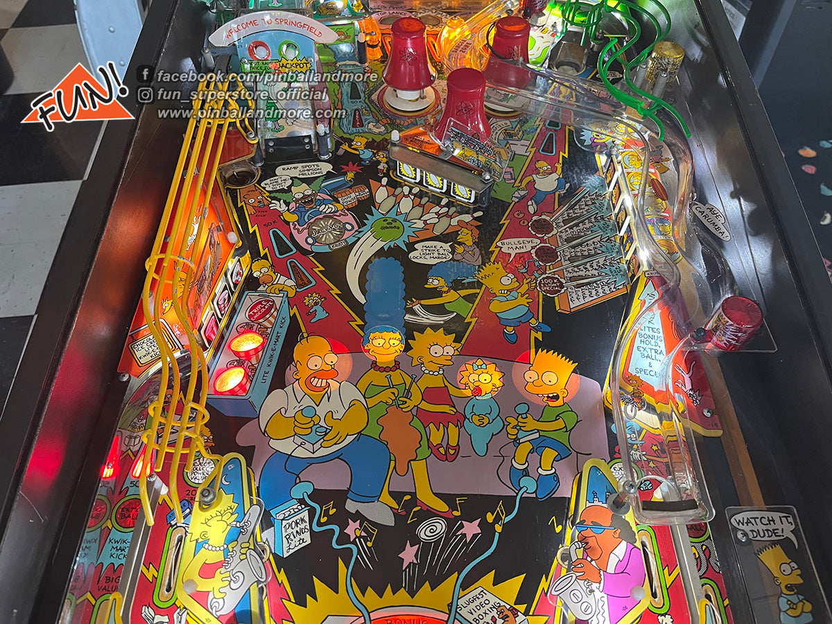 The Simpsons Pinball Machine