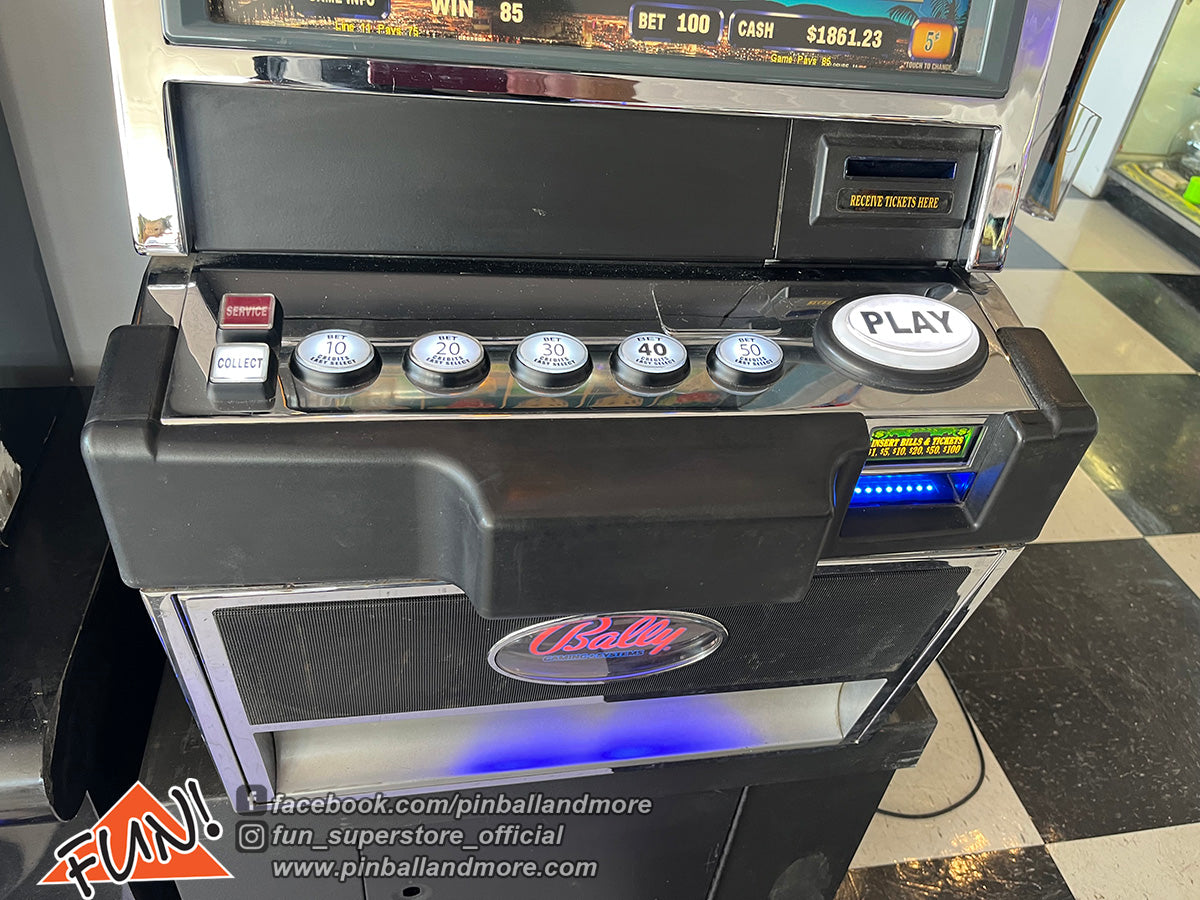 Jackpot Vegas Hits Slot Machine w/Stand