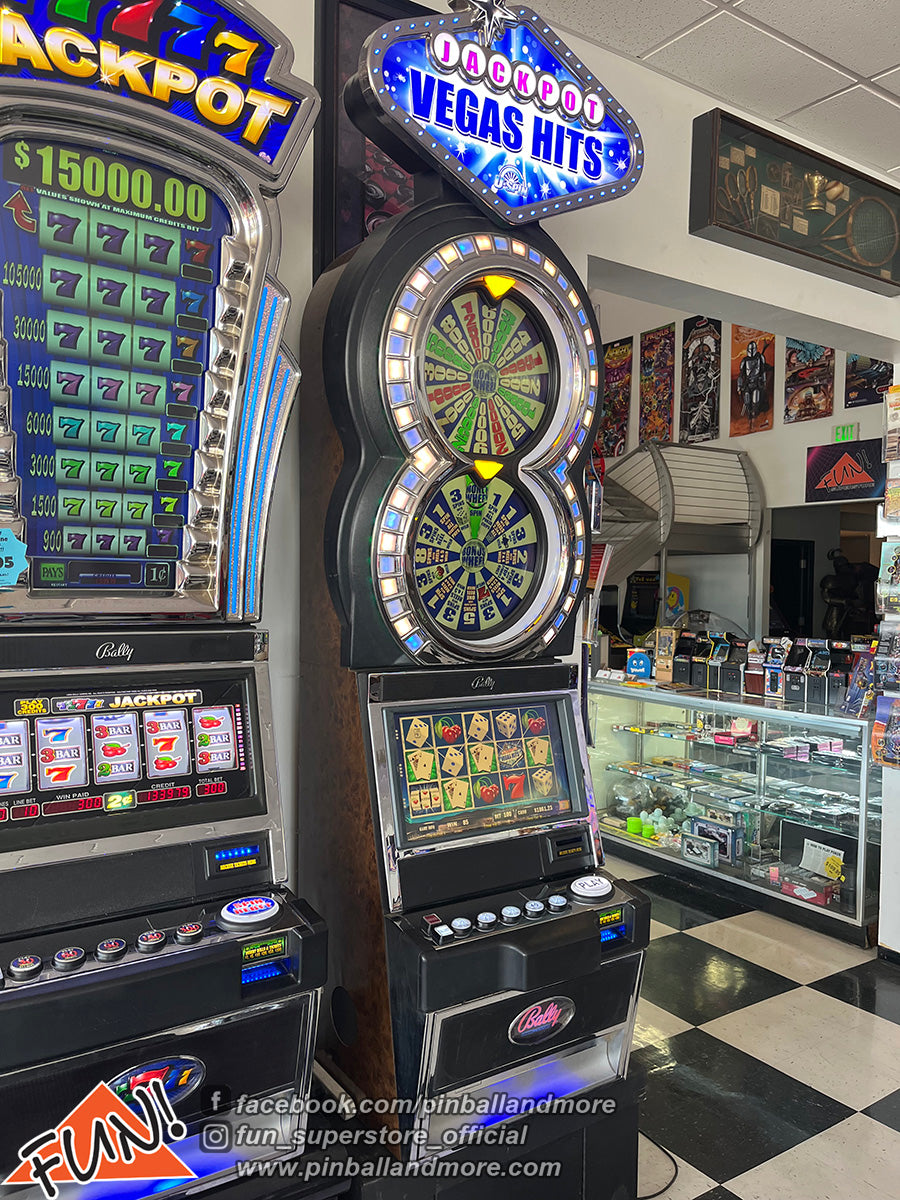 Jackpot Vegas Hits Slot Machine w/Stand