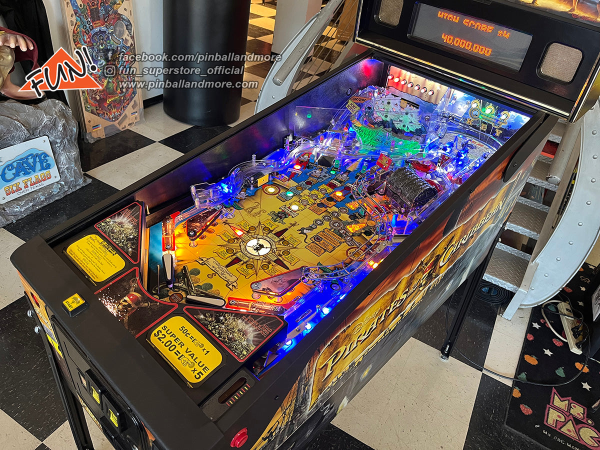 Pirates of the Caribbean Pinball Machine - HUO
