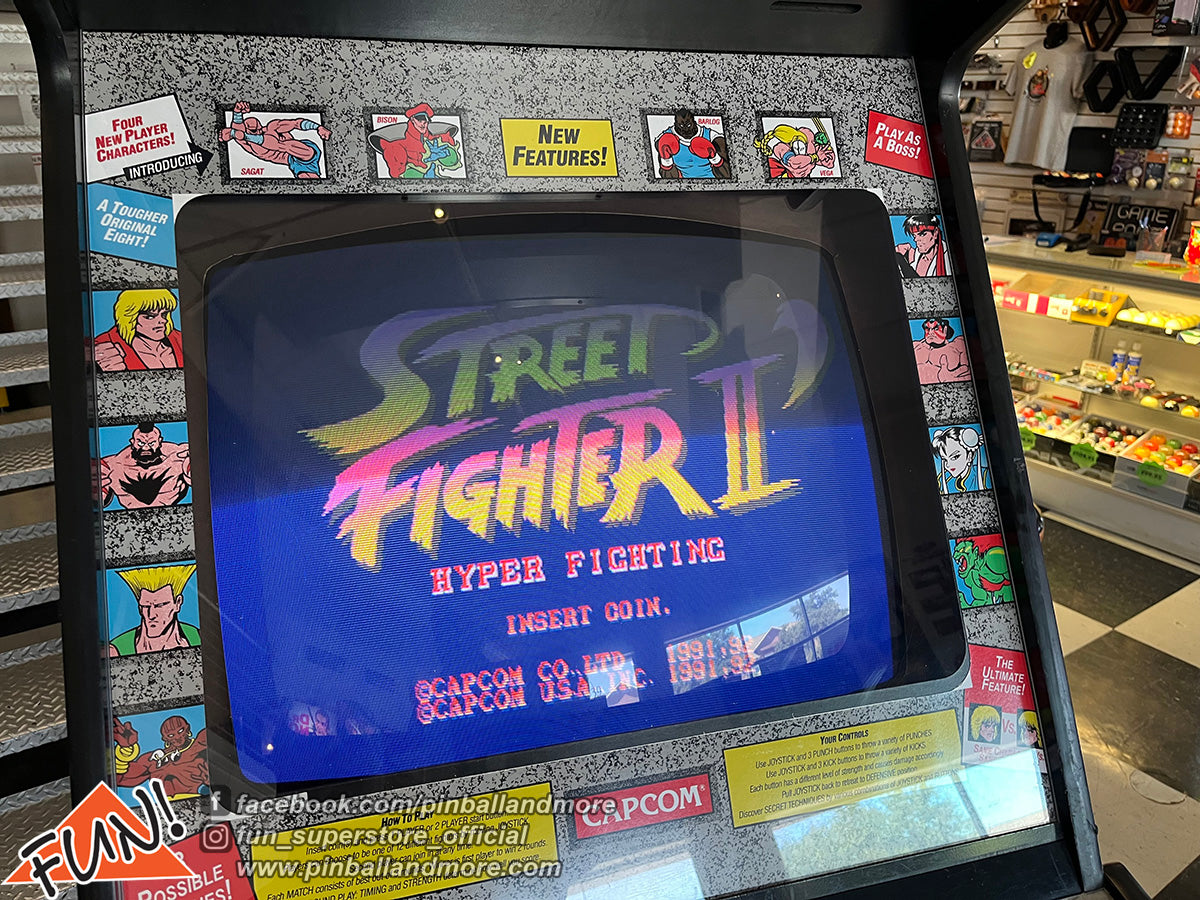 Street Fighter II - Hyper Fighting Arcade Game