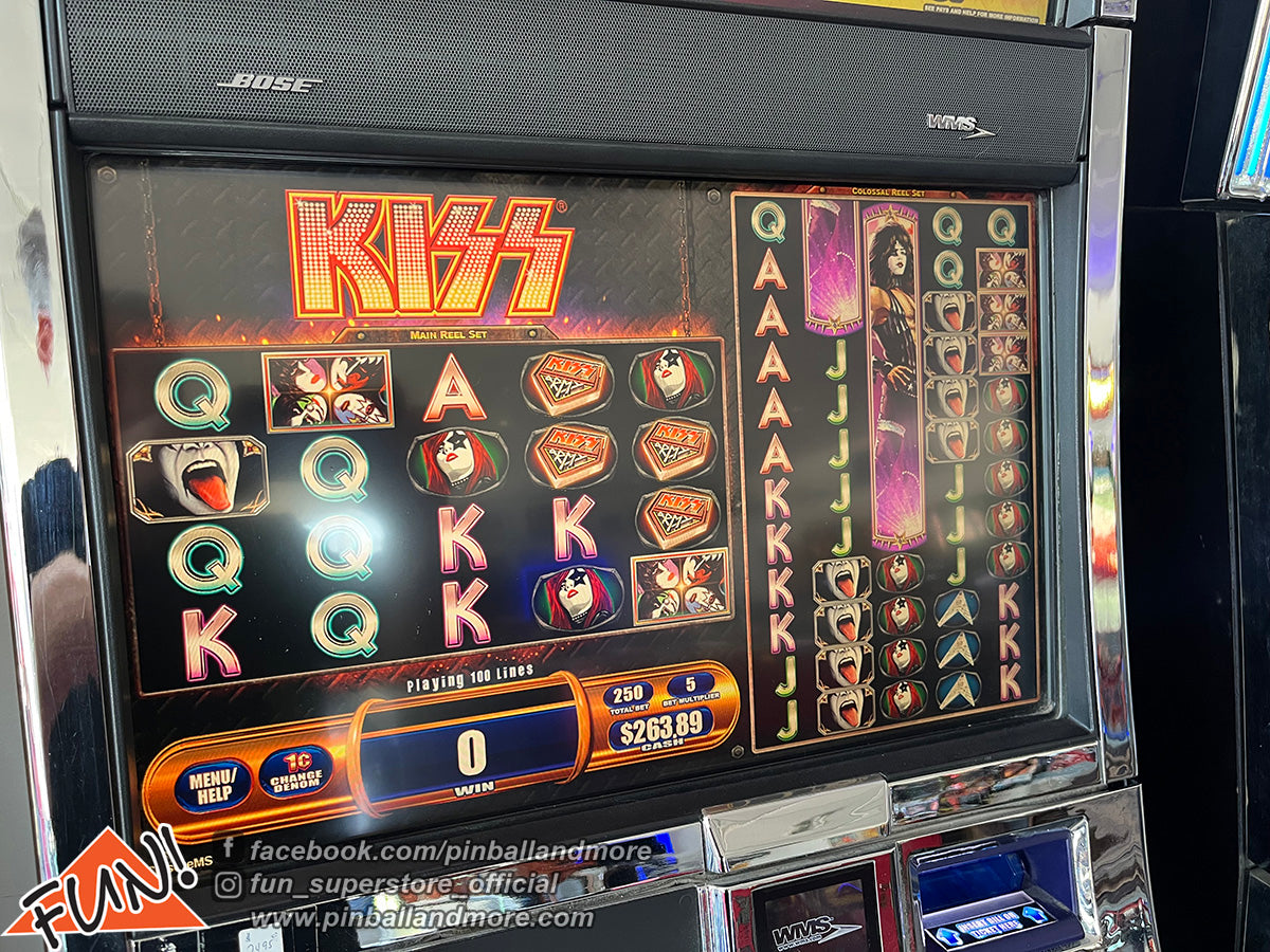 KISS Slot Machine w/Stand