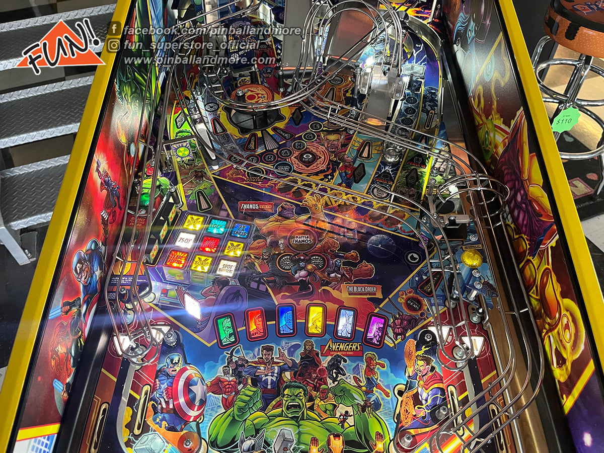 Avengers: Infinity Quest (Limited Edition #382 of 500) Pinball Machine - HUO