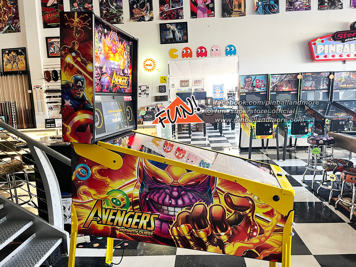 Avengers: Infinity Quest (Limited Edition #382 of 500) Pinball Machine - HUO
