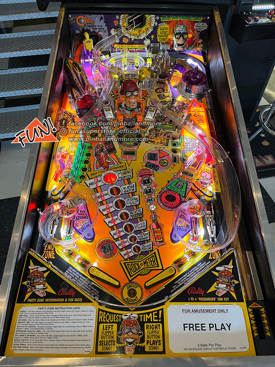 The Party Zone Pinball Machine