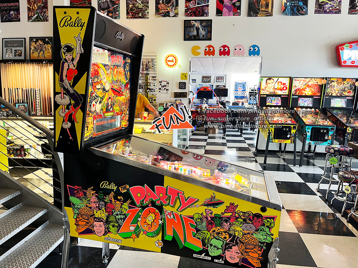 The Party Zone Pinball Machine