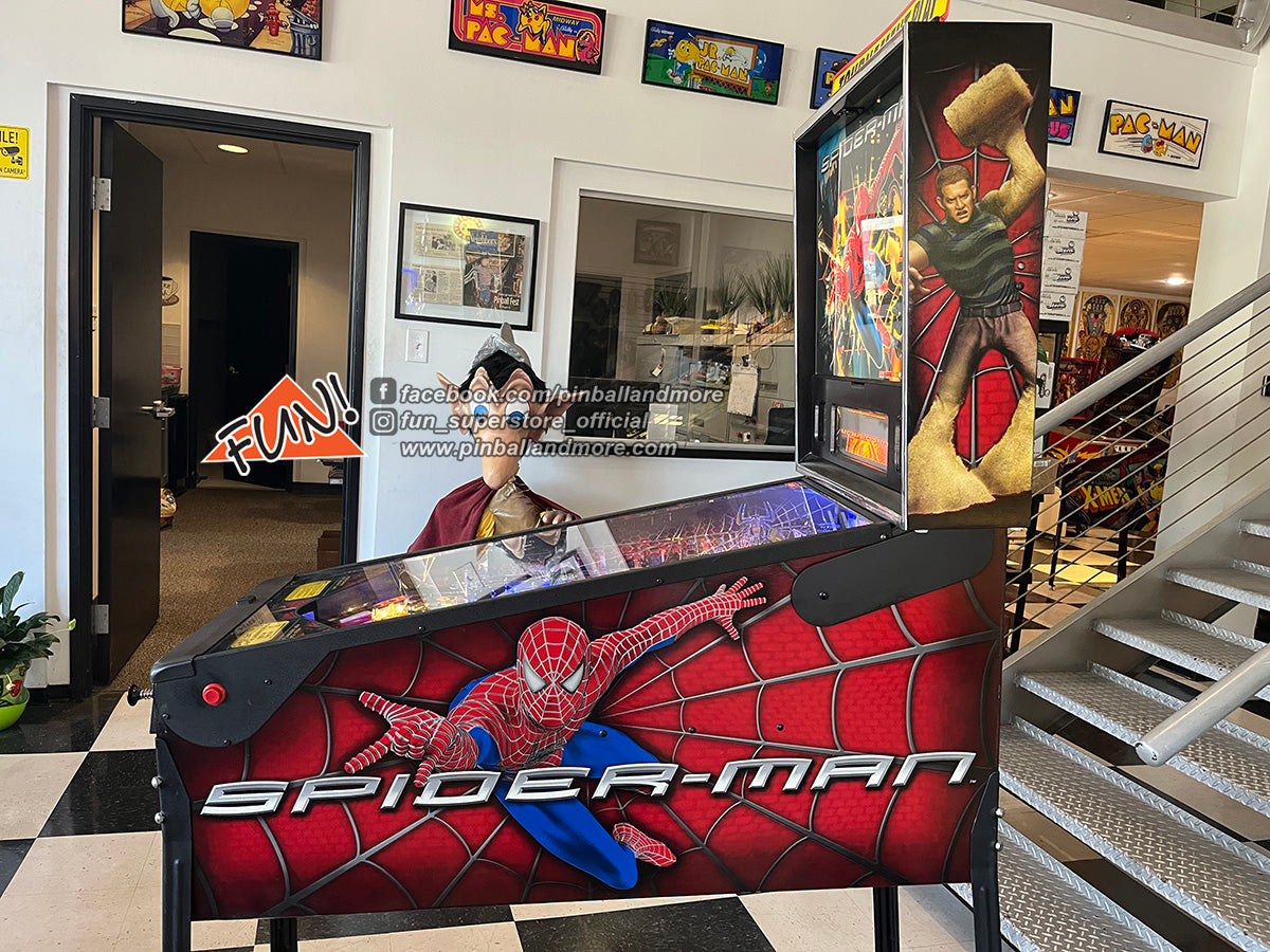 Spider-Man Pinball Machine