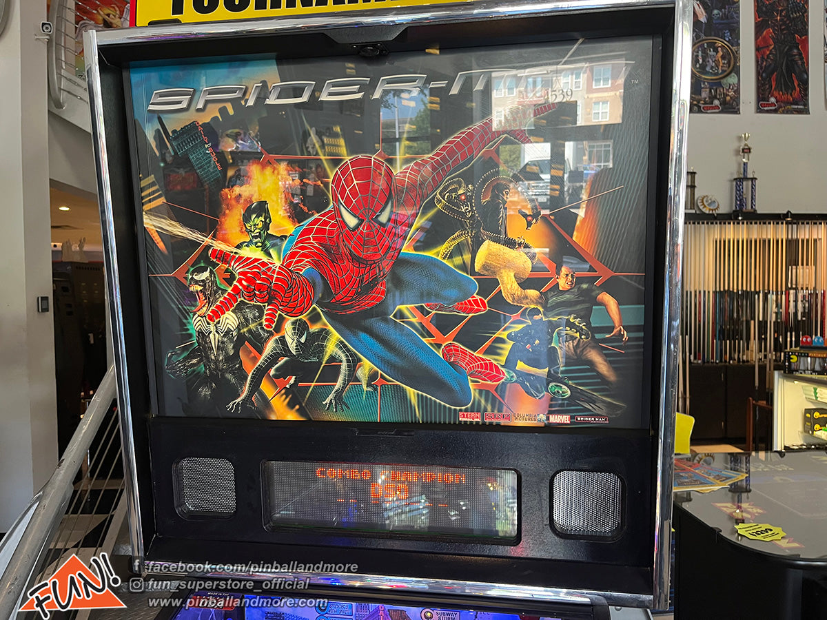 Spider-Man Pinball Machine