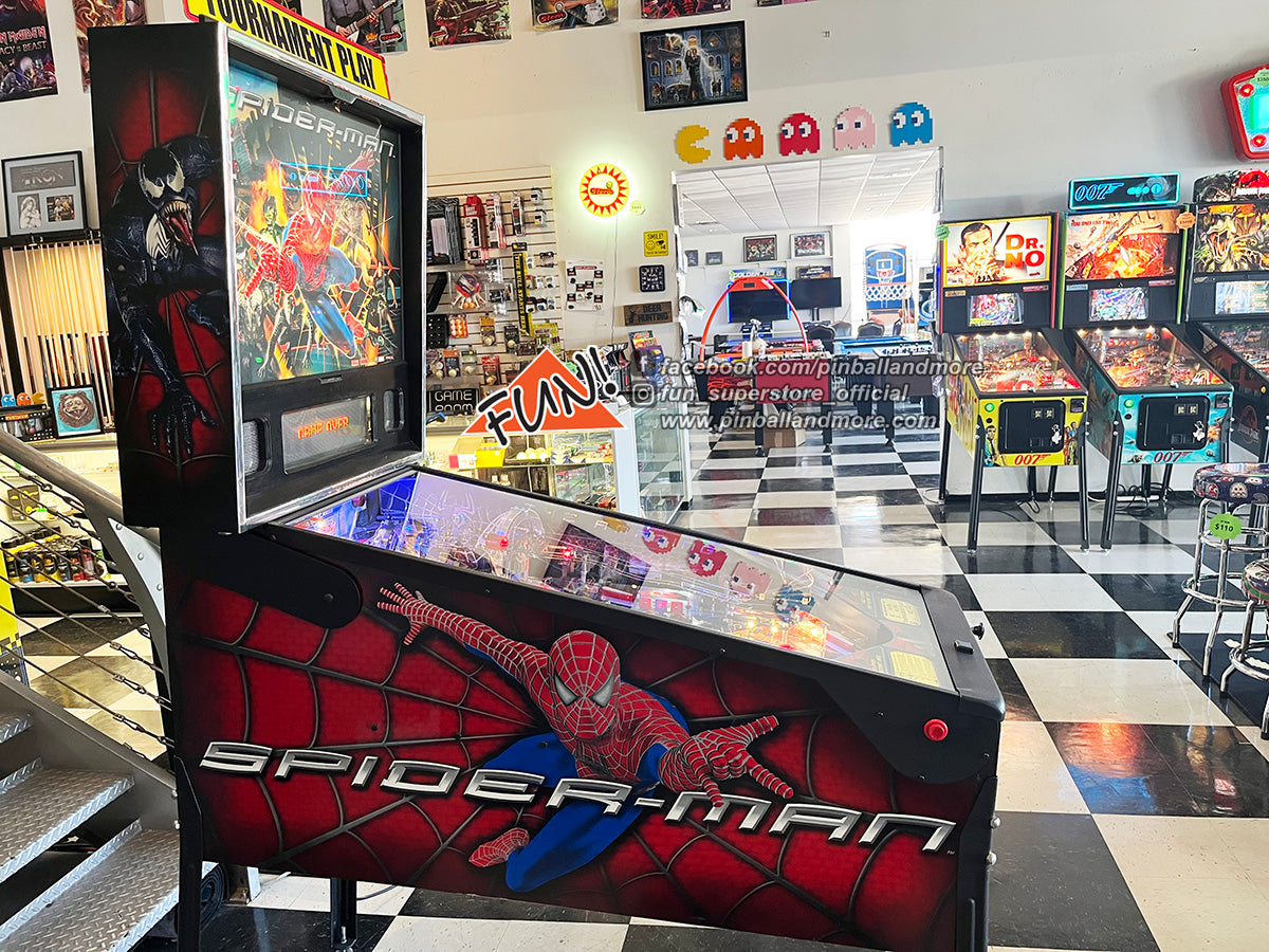 Spider-Man Pinball Machine