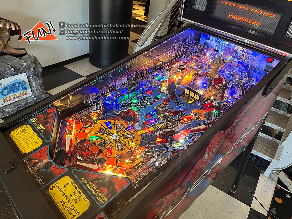 Spider-Man Pinball Machine