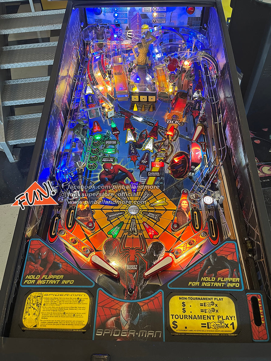 Spider-Man Pinball Machine