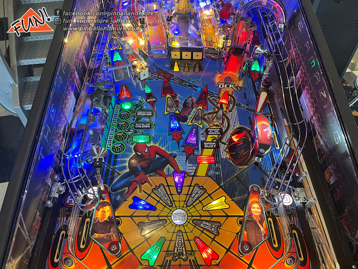 Spider-Man Pinball Machine