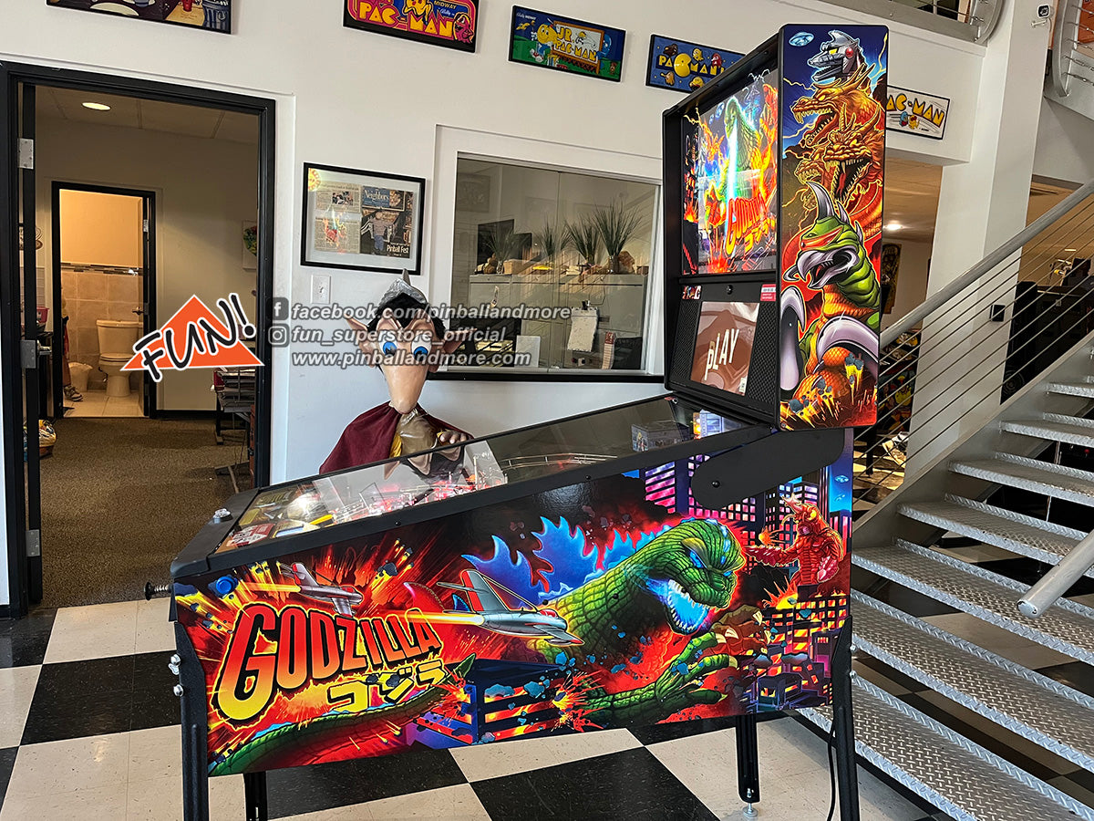 Godzilla (Pro) Pinball Machine - HOME USE ONLY