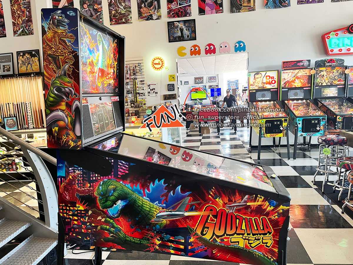 Godzilla (Pro) Pinball Machine - HOME USE ONLY