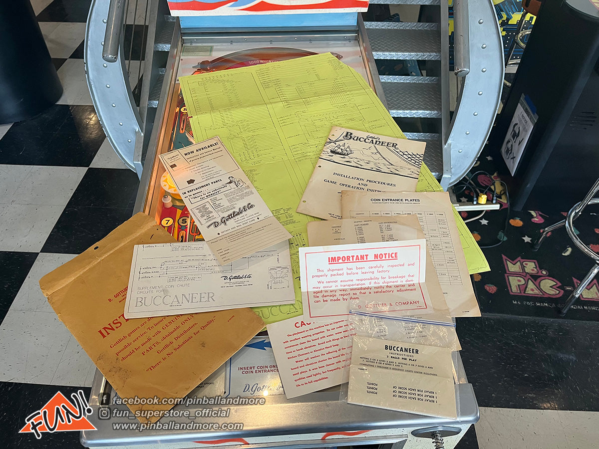 Buccaneer Pinball Machine