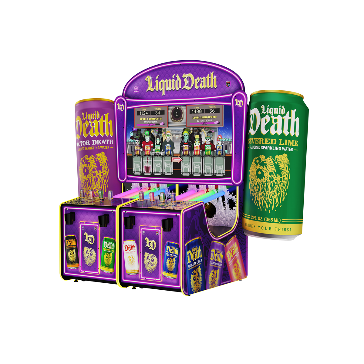 Soda Slam! Super Deluxe - Liquid Death