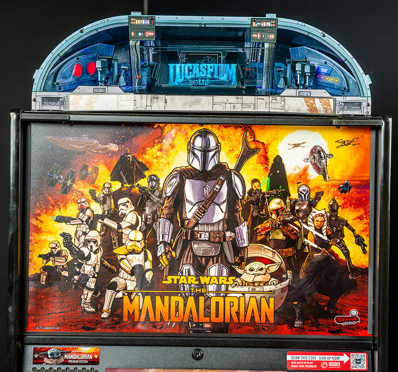 The Mandalorian Pinball Topper