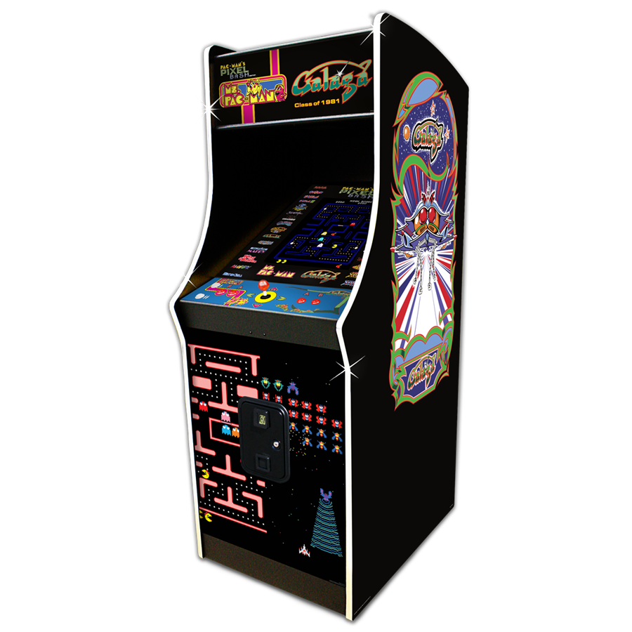Ms. Pac-Man / Galaga (Pixel Bash Edition) Arcade Game