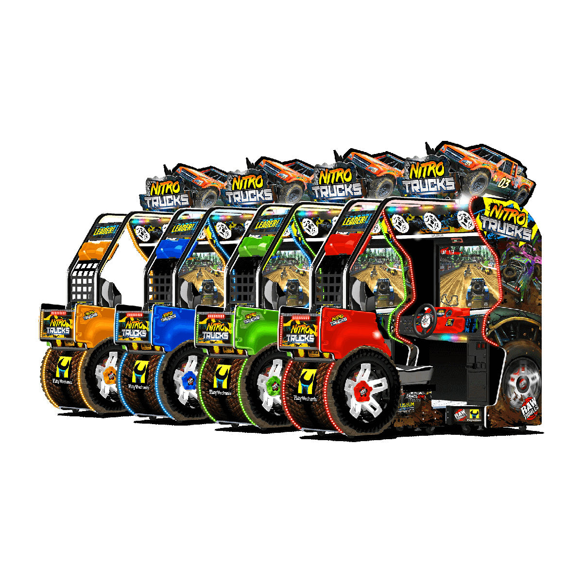 Nitro Trucks Arcade Driving Game