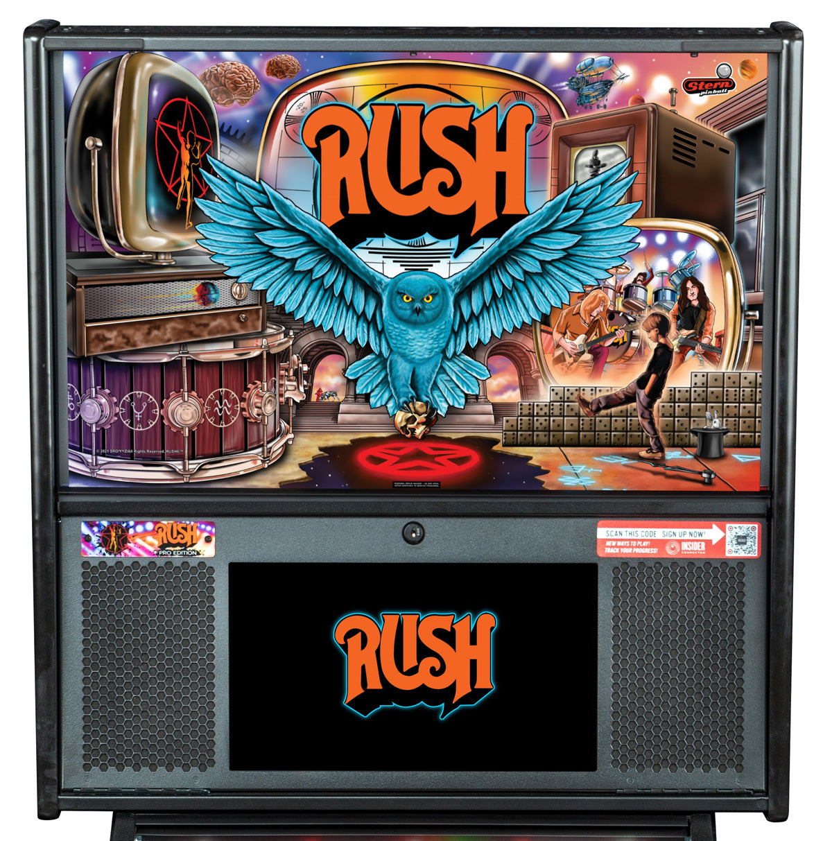 Rush (Pro) Pinball Machine