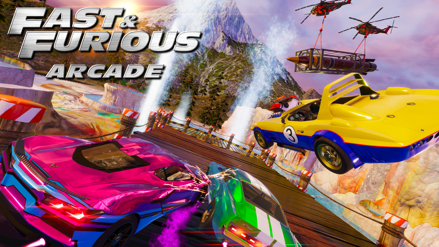 Fast & Furious Arcade Driving Game (Deluxe)