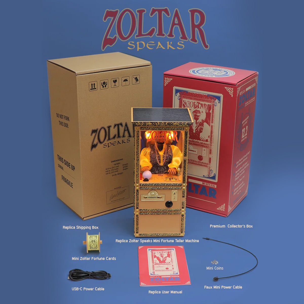 Zoltar Speaks Fortune Teller Replicade
