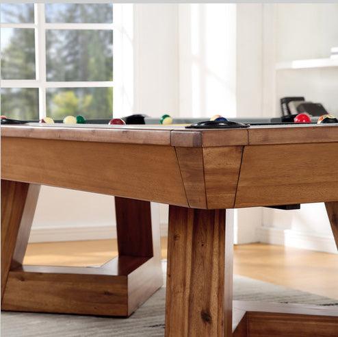 8' Aris Pool Table (Acacia Natural)