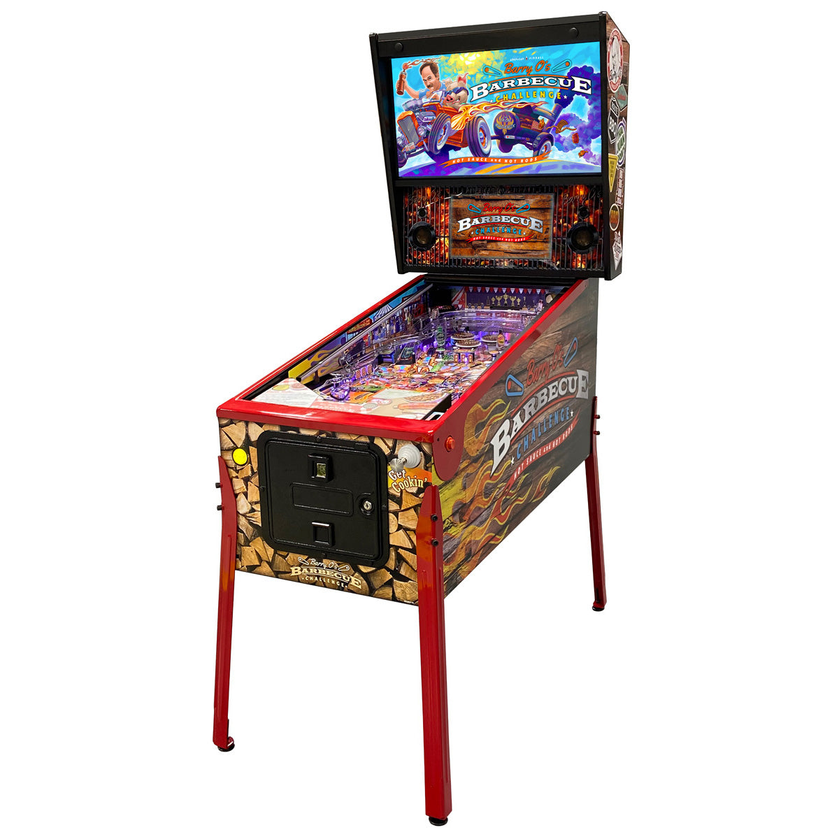 Barry O's Barbeque Challenge (Limited Edition) Pinball Machine - NEW