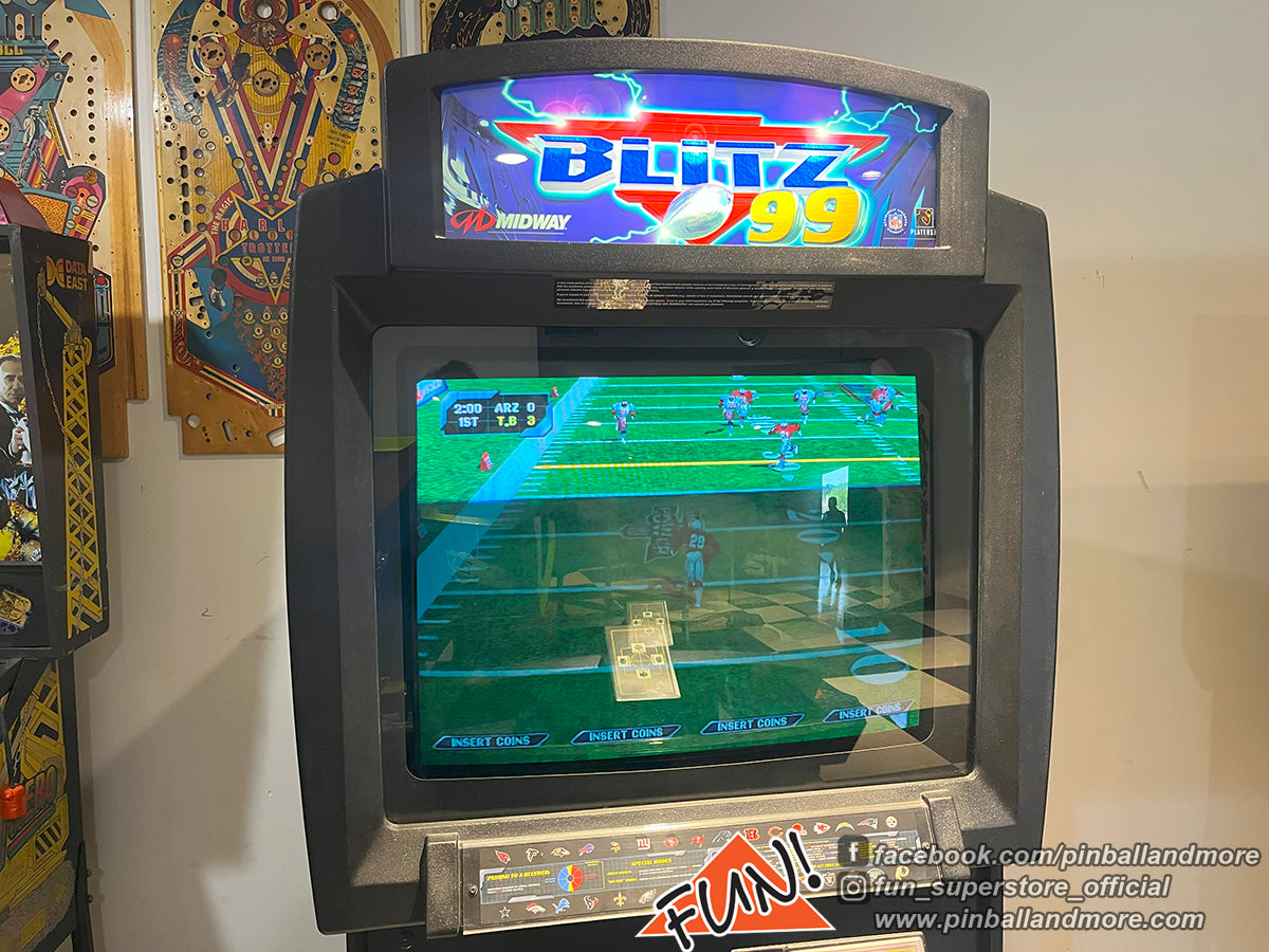 NFL Blitz 99 (Deluxe Cabinet) Arcade Game