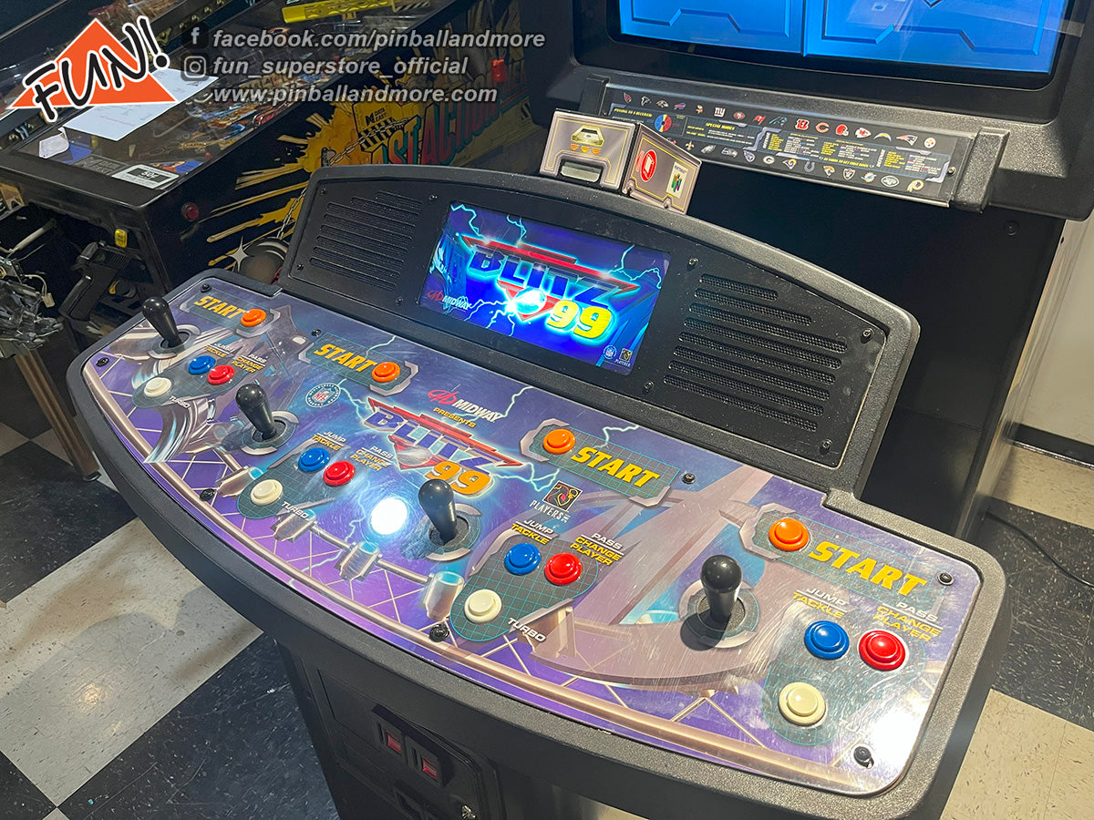 NFL Blitz 99 (Deluxe Cabinet) Arcade Game
