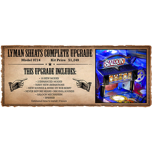 Cactus Canyon COMPLETE (Lyman Sheats Upgrade Kit)