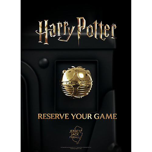 Harry Potter (Collectors Edition) Pinball Machine / PRE-ORDER DEPOSIT