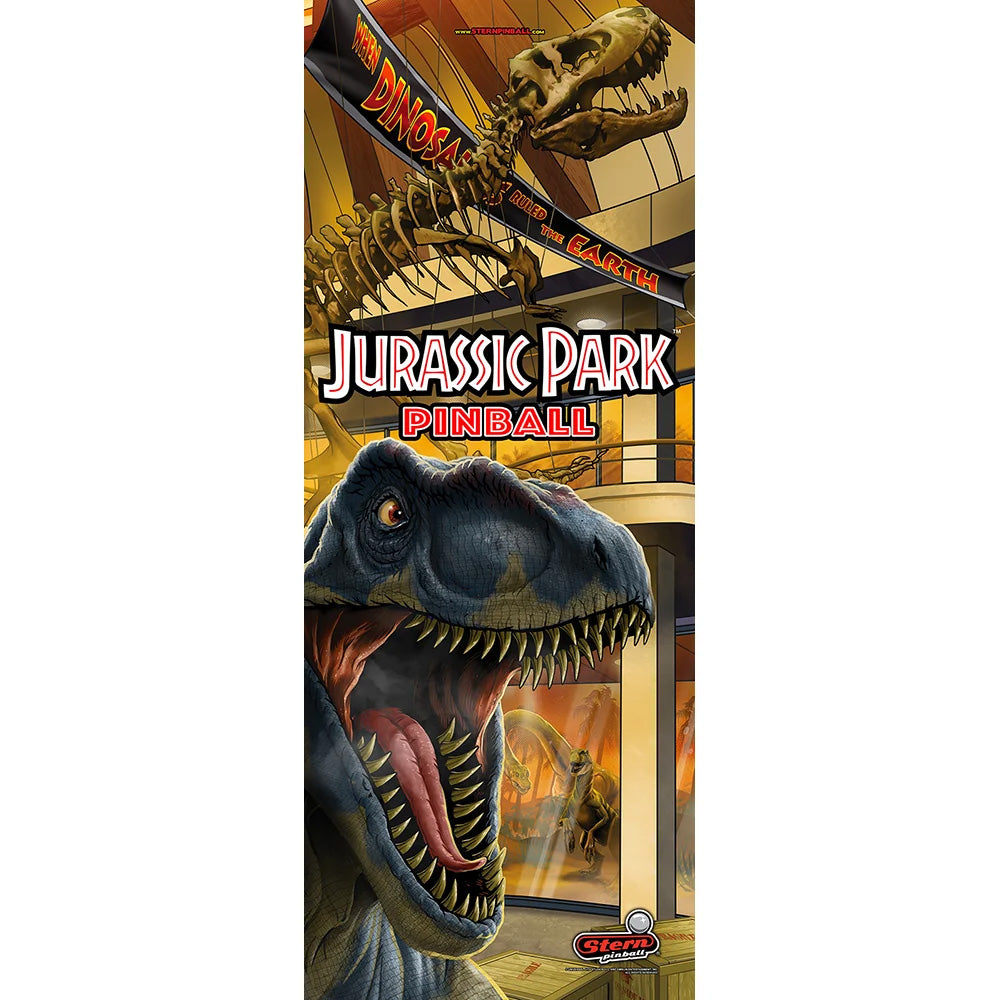 Official Stern Jurassic Park Pinball Banner