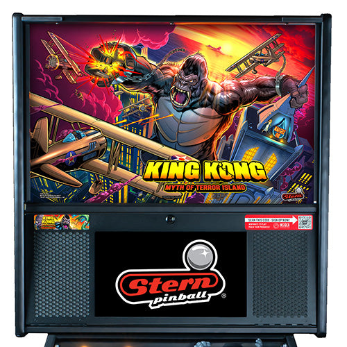 King Kong: Myth of Terror Island (Premium) Pinball Machine / PRE-ORDER DEPOSIT