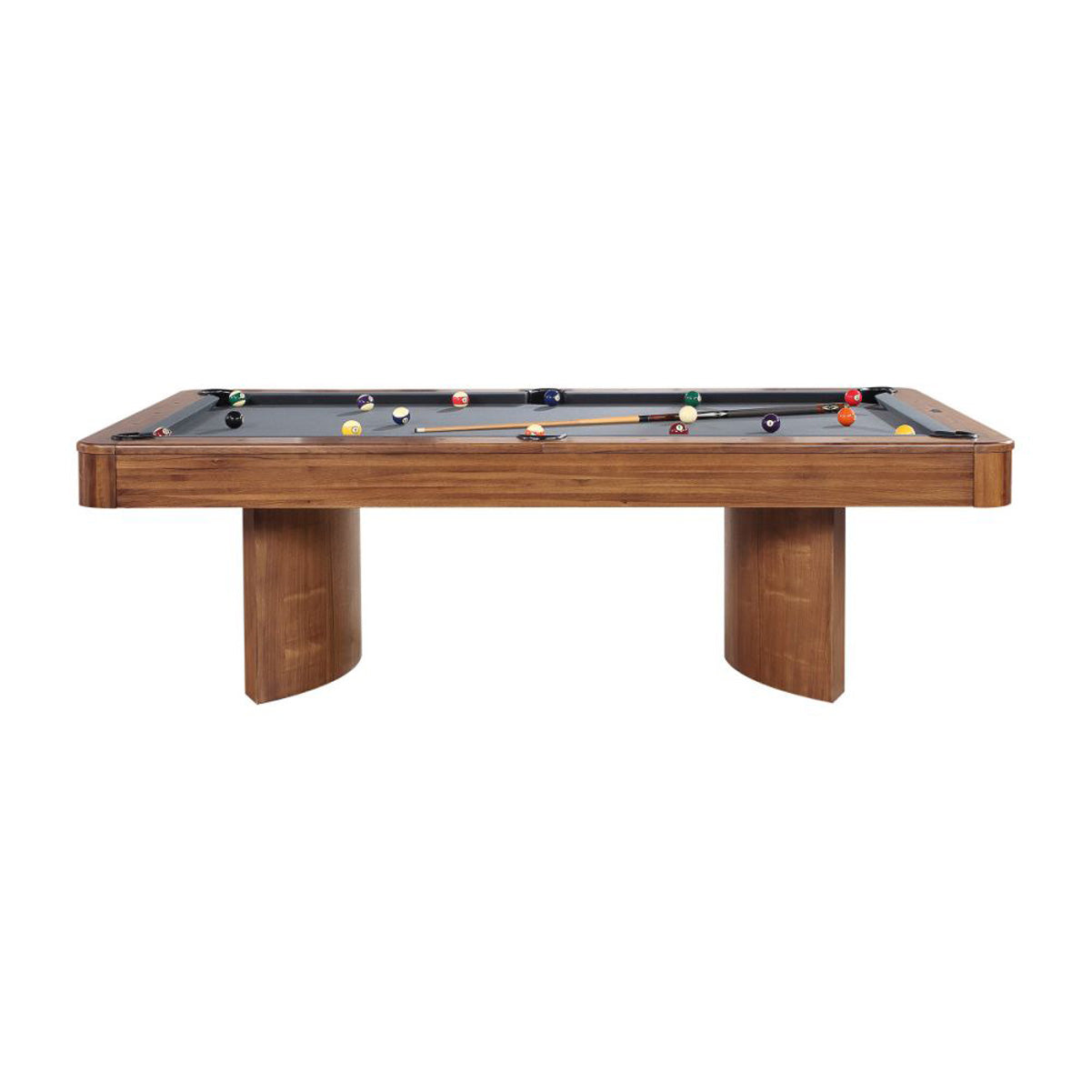 8′ Luna Pool Table (Walnut Mist)