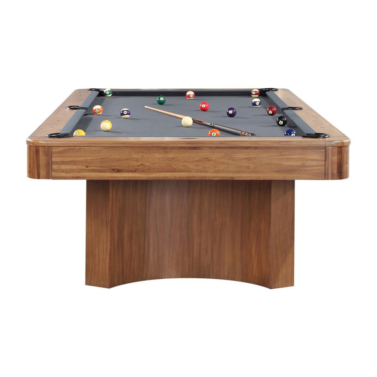 8′ Luna Pool Table (Walnut Mist)