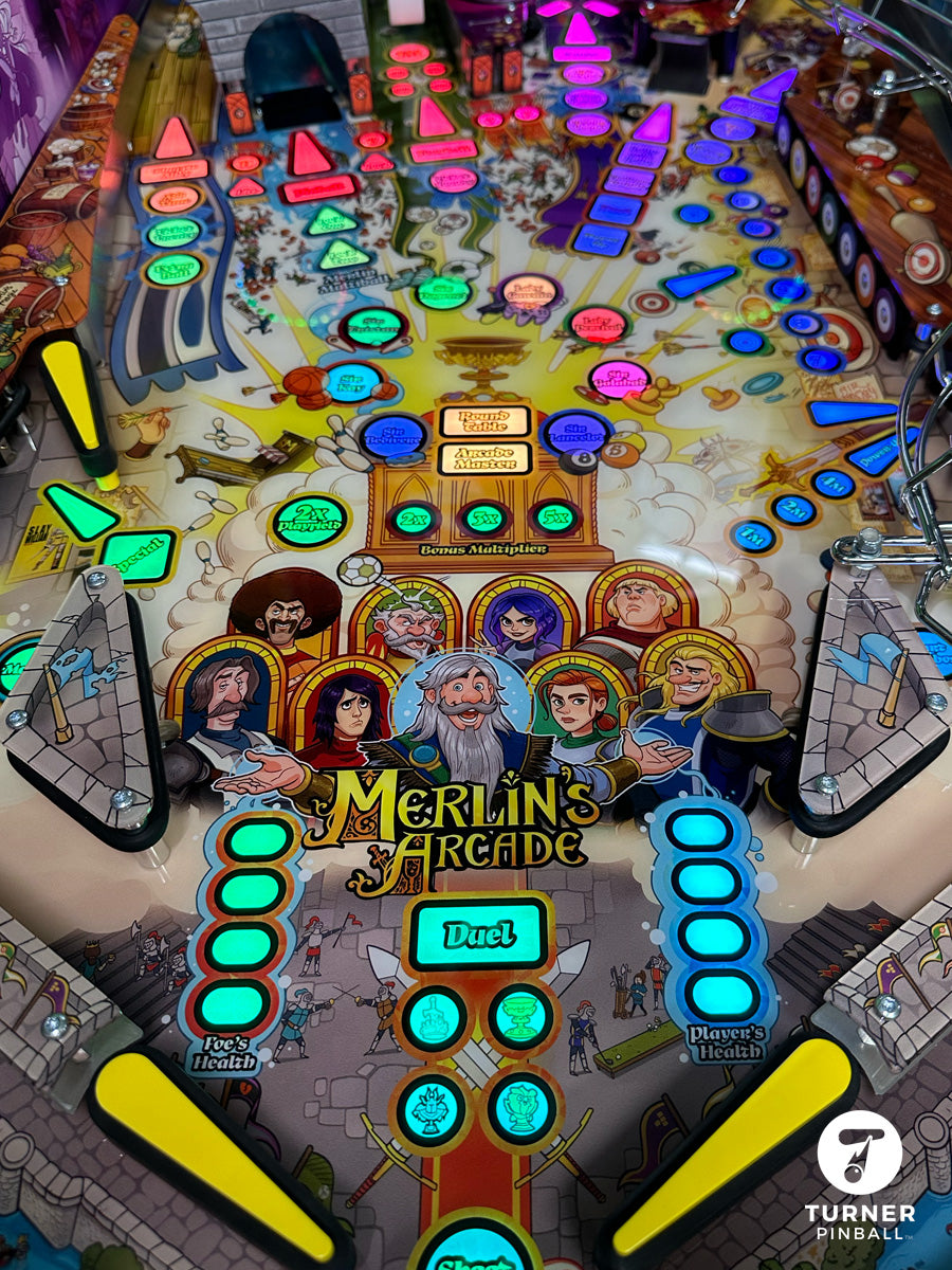 Merlin's Arcade™ Pinball Machine