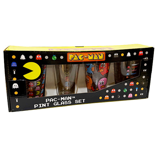 Pac-Man Pint Glasses (Set of 4) - Pac-Man