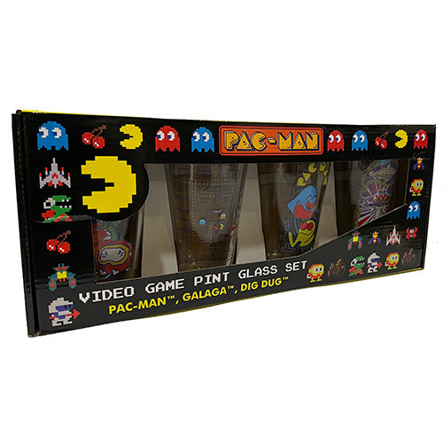 Pac-Man Pint Glasses (Set of 4) - Video Game O.G.