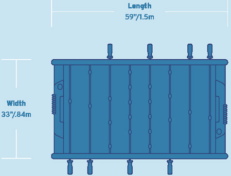 B90 Home Classic Foosball Table (Black)