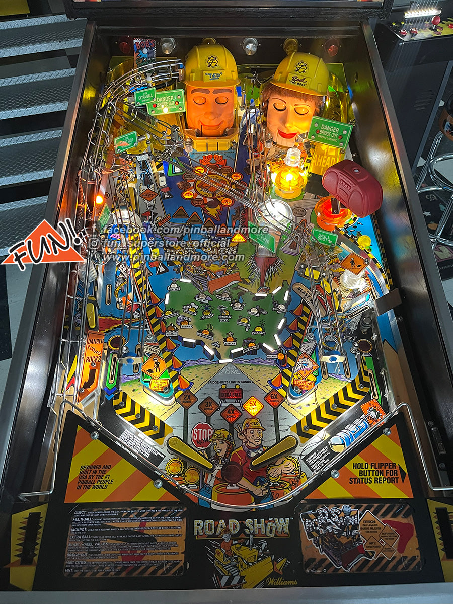 Red & Ted's Roadshow Pinball Machine