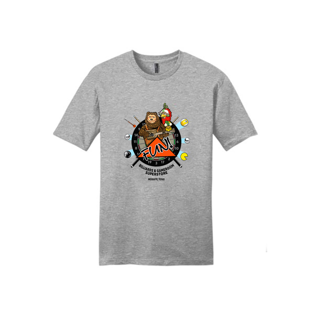 FUN! Superstore (Billy Bob & Looney Bird) T-Shirt - Grey