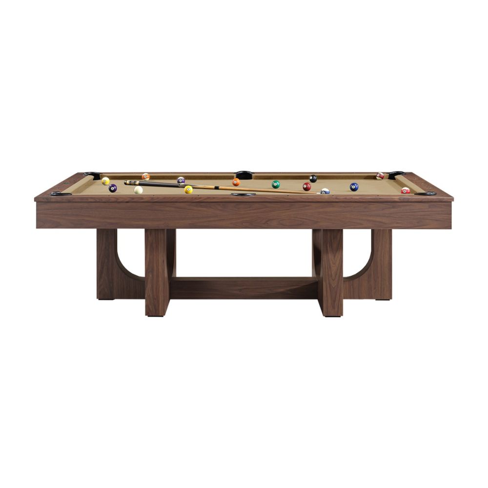 8′ Rowan Pool Table (Light Walnut)