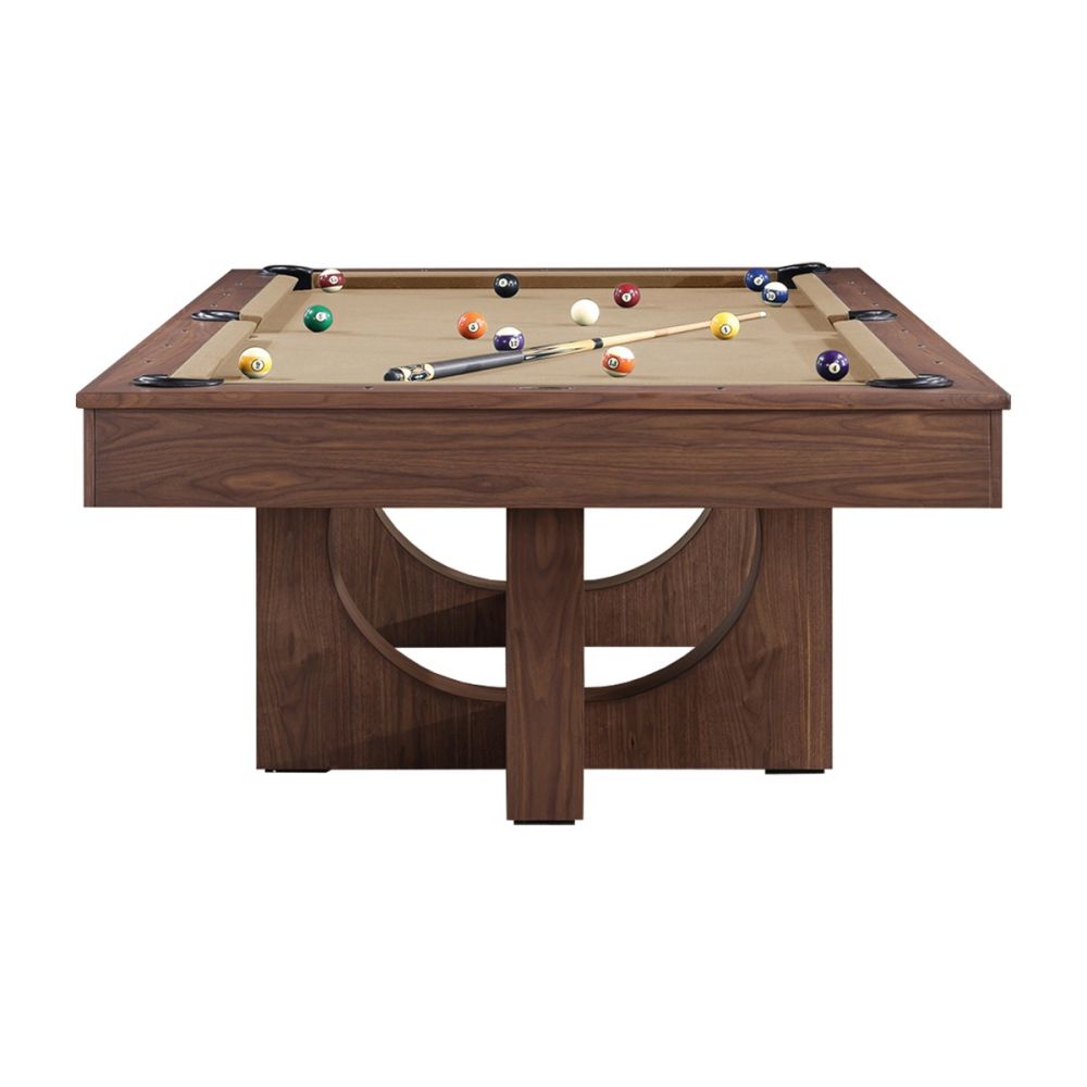 8′ Rowan Pool Table (Light Walnut)