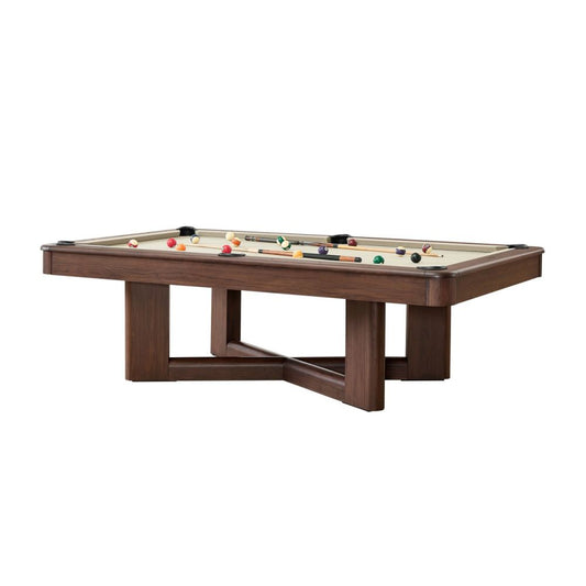 8′ Ashford Pool Table (Dark Walnut)