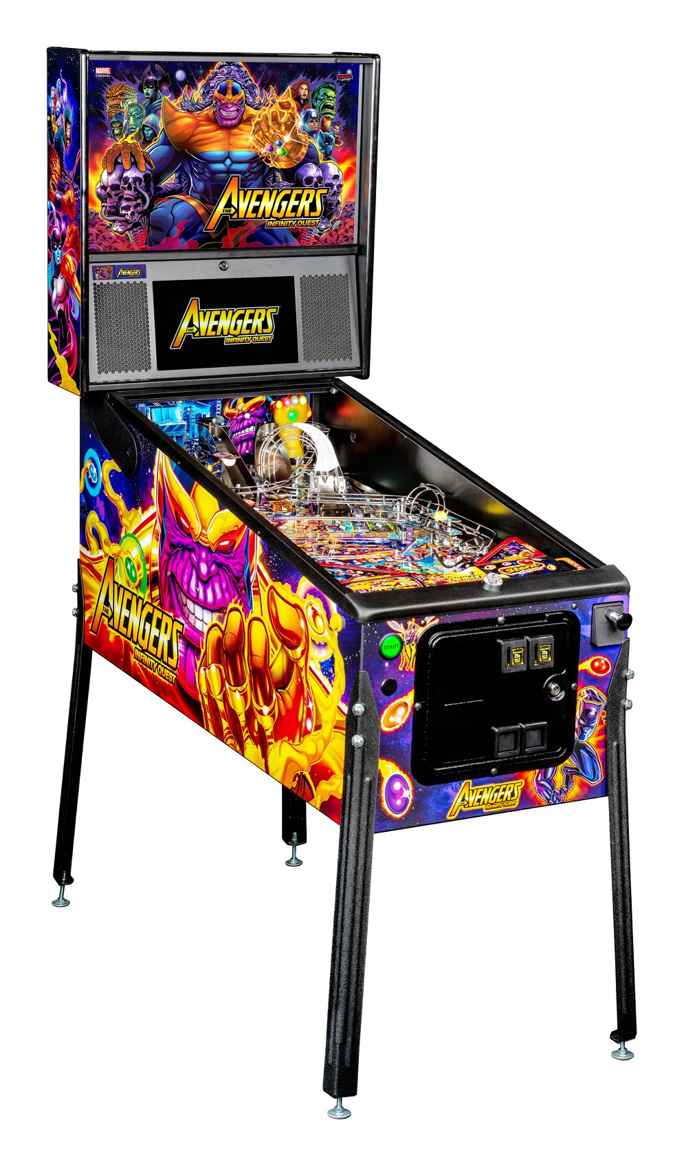 Avengers: Infinity Quest (Premium) Pinball Machine - NEW