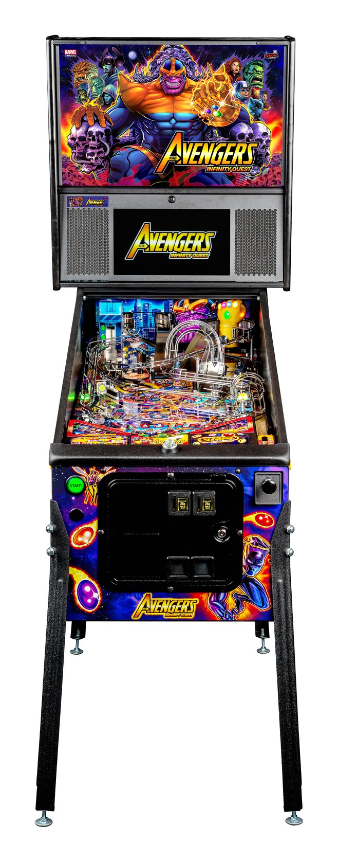 Avengers: Infinity Quest (Premium) Pinball Machine - NEW