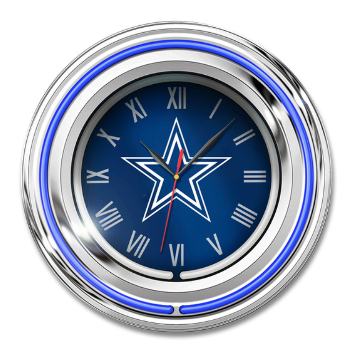 Officially Licensed NFL Neon Clock (Pick your team)